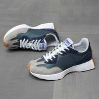 Chaussures d'extérieur en daim pour femme, Sneakers de sport, confortables, anti-dérapantes, respirantes, en maille, pour la course en plein air, avec Logo personnalisable,