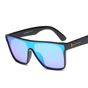 2020新款时尚现代风格T金属男士太阳镜酷方形复古品牌设计女人太阳眼镜