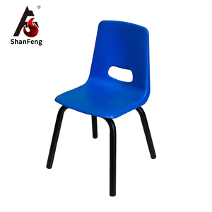 Hot bán mẫu giáo đồ nội thất ghế bền Chrome khung nhựa <span class=keywords><strong>Stackable</strong></span> cho bán buôn - Product Image 1