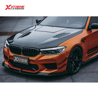 Kit carrosserie XTREME en fibre de carbone sèche, séparateur de pare-chocs avant, spoiler avant pour BMW F90 M5 G30 520i 530i 540i M550i 2017-2020