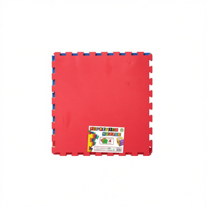 Tapis de puzzle 60x60 cm, tapis de jeu monocolores pour enfants, protection du sol - Product Image 2