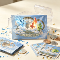 Personnalisez différents styles de pochettes en aluminium pour cartes à collectionner TCG, bandes dessinées et paquets mystères avec faible MOQ
