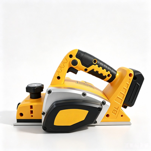 <span class=keywords><strong>Raboteuse</strong></span> à main sans fil sans balais compatible avec les batteries <span class=keywords><strong>DeWalt</strong></span>, poignée antidérapante, bouton de réglage de la profondeur, <span class=keywords><strong>raboteuse</strong></span> pour le travail du bois - Product Image 1