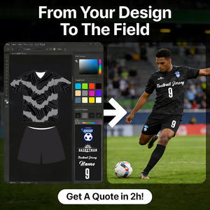 Jersey Sepak Bola Sublimasi Desain Bebas Custom Dengan LOGO Camisetas De Futbol Jersey Sepak Bola Bernapas Seragam Pakaian Sepak Bola - Product Image 3