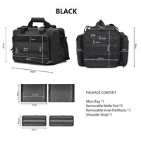 Nouveau Sac de Rangement Portable et Étanche en Nylon pour Ligne de Pêche et Leurre, avec Bandoulière Courbée, Idéal pour la Chasse et la Pêche en Extérieur 2026
