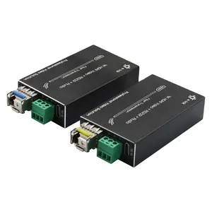 Mini 4K HDMI Fiber Extender With RS232 External Audio