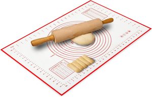 <b>Silicone</b> Non-stick Food Safe <b>Baking</b> Mat Resuble Mat Kneading <b>Baking</b> Pastry <b>Silicone</b> Rectangle <b>Silicone</b> Mat Pastry - Product Image 2
