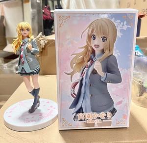 18CM tu mentira en abril Miyazono Kaori Anime japonés PVC figura muñeca de juguete - Product Image 6