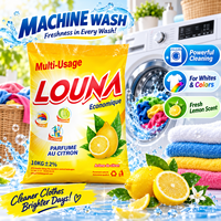 Détergent à lessive en poudre OEM 10 kg, best-seller, à mousse riche, pour lavage à la main et en machine, pour le Sénégal