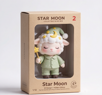 Pendentif en peluche vinyle souple Kawaii personnalisé OEM ODM, poupée en peluche anime en boîte mystère pour cadeau et collection