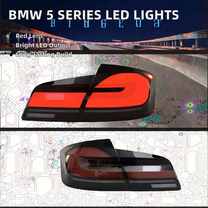 Luci Posteriori a LED 12V Srumdy <span class=keywords><strong>Serie</strong></span> 5 G30/G38/F90 LCI, Lampade Rosse Dinamiche per Freni e Fendinebbia, Installazione Plug+Play Universale di Alta Qualità - Product Image 5