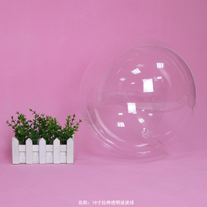 Bóng Bay Bobo Trong Suốt Hình Tròn Bơm Hơi 10/18/24/36Inch Trang Trí Tiệc Sinh Nhật Sự Kiện Đám Cưới Bong Bóng Rõ Ràng - Product Image 3