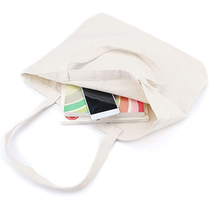 Sac d'épicerie écologique en coton, logo personnalisé imprimé, grand fourre-tout, pour shopping, écologique, nouvelle collection - Product Image 3