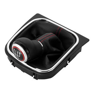 Poignée de levier de vitesses à <span class=keywords><strong>6</strong></span> vitesses ABS antirouille pour VW <span class=keywords><strong>Golf</strong></span> <span class=keywords><strong>6</strong></span> <span class=keywords><strong>Golf</strong></span> 5 A5 MK5 <span class=keywords><strong>GTI</strong></span> GTD R32 2004 2008 Scirocco MT5 - Product Image 2