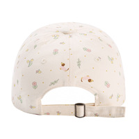 Casquette de baseball INS style coréen, douce et polyvalente, en coton, réglable, 6 panneaux, toutes saisons, avec boucle métallique, protection solaire