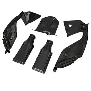 Accessoires intérieurs en fibre de carbone sèche pour Ferrari 812 ; Cache-moteur ; Décoration du capot moteur - Product Image 5