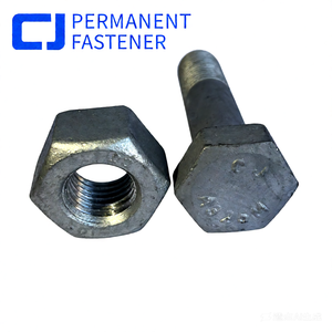 Болт конструкционный <span class=keywords><strong>ASTM</strong></span> A325M, класс M20 x 110 мм, из легированной стали, с шестигранной головкой, горячеоцинкованный - Product Image 4