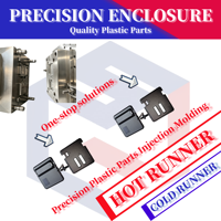 Boîtier de protection pour PCB sur mesure, moulage par injection, usine de fabrication de boîtiers de contrôle industriels robustes, moule pour module d'alimentation électrique