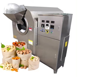 Nueva condición automática máquina tostadora de anacardos almendra cacao grano maní maíz grano a precio competitivo fuente de agua - Product Image 6