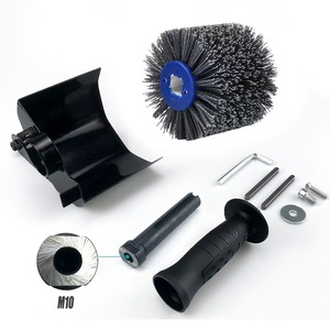 그라인딩 휠 앵글 그라인더 액세서리, 연마기 부착물, 연마기 와이어 브러시 휠 M10 M14 - Product Image 1