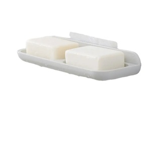 Porte-savon mural moderne double rangée sans perçage, de haute qualité, fabriqué en Chine, unique et décoratif pour salles de bain d'hôtels - Product Image 1
