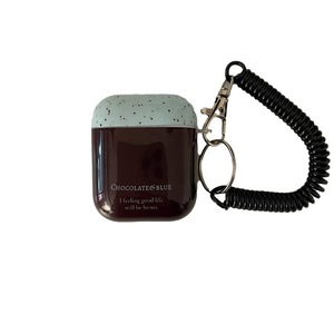 Funda para Auriculares con Diseño de Salpicaduras de Tinta de Chocolate Estilo Ins para AirPods Pro 2, Compatible con AirPods 1, 2 y 3 - Product Image 1