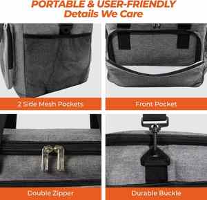 Sac isotherme réutilisable de haute qualité pour courses et repas, idéal pour hommes et femmes – Vente en gros directe usine - Product Image 3