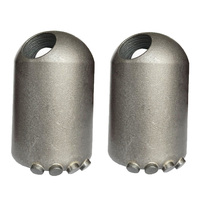 Forets de forage de roche RG50-80H à dents en carbure de tungstène pour plateforme de forage rotative