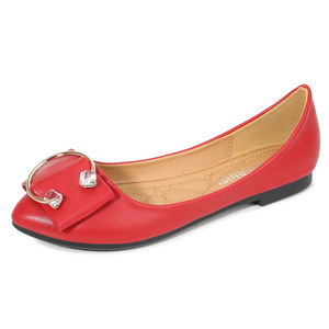 Sh12412a ballerine pieghevoli in <span class=keywords><strong>pelle</strong></span> <span class=keywords><strong>mocassini</strong></span> da <span class=keywords><strong>donna</strong></span> <span class=keywords><strong>mocassini</strong></span> con fondo morbido scarpe basse con fibbia in metallo 36-45 - Product Image 2