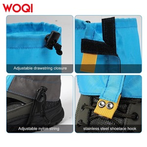 Polainas de Senderismo Woqi Azules, Impermeables, Protectores de Piernas para Nieve, Unisex, Ajustables, Equipo para Exteriores, 42X55cm - Product Image 5