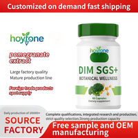 OEM Private Label DIM 200mg Sulforafane Glucosinolaat Granaatappel Extract Capsules voor dagelijkse welzijnsondersteuning bij vrouwen