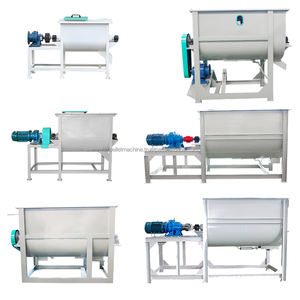 Mezclador de doble tornillo en forma de U de acero al carbono horizontal para mezclador de alimentos para cerdos, ganado y ovejas - Product Image 5