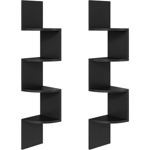 Estante Esquinero <span class=keywords><strong>para</strong></span> Dormitorio, Soporte Esquinero <span class=keywords><strong>para</strong></span> Sala de Estar, Estantería con Tornillos, Soporte Esquinero <span class=keywords><strong>para</strong></span> Baño, <span class=keywords><strong>Estantes</strong></span> <span class=keywords><strong>Flotantes</strong></span> - Product Image 2