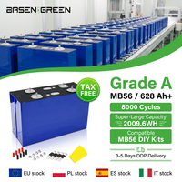 BASENGREEN 2026 3.2V 100ah 280ah 314Ah 330Ah 628Ah 690Ah Sel Baterai Lifepo4 8000-Cycle Baterai Lithium Ion Prismatik