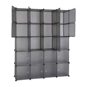 Garde-robe bricolage en plastique pour enfants armoire pliante armoire pour bébé armoire pour enfants meubles modernes multifonctions - Product Image 3