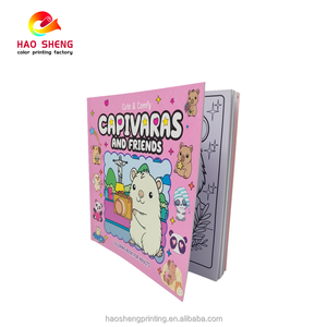 Servicio de Impresión de Libros para Colorear para Niños con Encuadernación Perfecta Personalizada, Materiales de Cartón y Papel Offset - Product Image 1