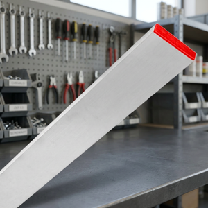 Righello Rettangolare in Alluminio per Lisciare il Malta 80x20 mm. Lunghezza 300 cm. - Product Image 3