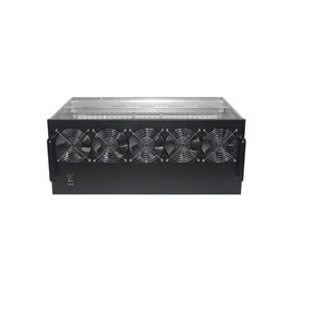Computador completo de alta qualidade com 12 placas gráficas ATX Rackmount Server Case Stock da China com ventilador e estilo - Product Image 5