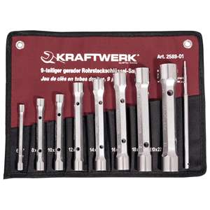 Kraftwerk 9-p. <b>straight</b> box wr. set 6-22mm/t-<b>bar</b> - Product Image 1