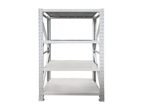 LIANGCHEN - Estantería de Almacenamiento de Acero Laminado en Frío de 1500*600*2400 mm, Capacidad de Carga de 300 kg, 4 Niveles, Altura Ajustable, Antioxidante - Product Image 2