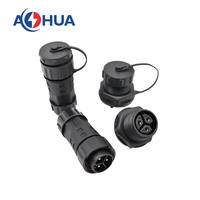 Système de contrôle Signal d'alimentation prise électrique 1.5/1.0/0.75mm2 connecteur de fil M20 300V 15A assemblage mâle femelle panneau connecteur 3P