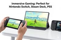 Moniteur portable FHD 10,5 pouces 60Hz Type-C USB C, écran de voyage pour ordinateur portable, vente en gros OEM