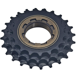 Piñón <span class=keywords><strong>de</strong></span> <span class=keywords><strong>Bicicleta</strong></span> 18-<span class=keywords><strong>21</strong></span>-24T, Piñón <span class=keywords><strong>de</strong></span> 3 <span class=keywords><strong>Velocidades</strong></span> con Rosca, Piñón para <span class=keywords><strong>Bicicleta</strong></span> Plegable, Piñón Externo con Rosca 18007 - Product Image 6