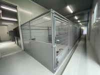 Großer Hundezwinger für Innen/Außen Robuster Metall-Hundekäfig Großer Auslauf