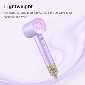 Sèche-cheveux rapide à vent fort 1600W Sèche-cheveux ionique Moteur sans balai Buses magnétiques Sèche-cheveux à séchage rapide - Product Image 2