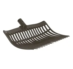 Durevole stalla per cavalli fornisce la testa di ricambio del materiale ABS della forcella da fieno - Product Image 1