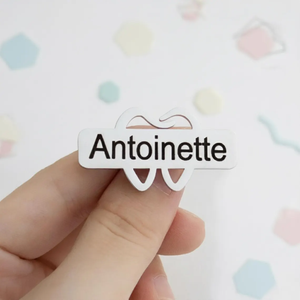 Broche personnalisée <span class=keywords><strong>en</strong></span> acier inoxydable avec plaque gravée, étiquettes pour médecins, infirmières, dentistes, badge médical, symbole caducée, breloque - Product Image 5