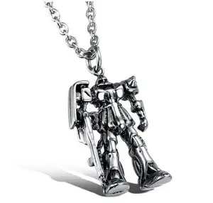 2023 Transformers Robot ciondolo Anime Optimus Prime edizione limitata classica collana a catena in acciaio inossidabile idee gioielli