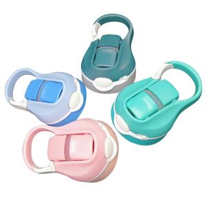 Safety Lock Insulated <b>Cup</b> Lid Food Grade Silicone Leakproof <b>Straw</b> Cover for Water Bottle Drinkware Accessory - Product Image 3