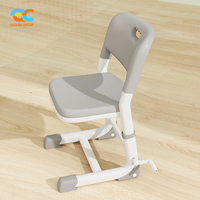 Chaise d'étude ergonomique et sécurisée pour enfants, réglable en hauteur, prix d'usine en gros, faible MOQ, pour bureau d'écolier et usage domestique